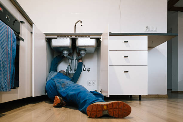 Professional Plumbing technician working in Shanks, WV